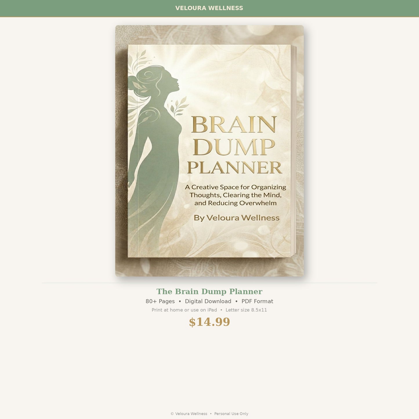 The Brain Dump Planner