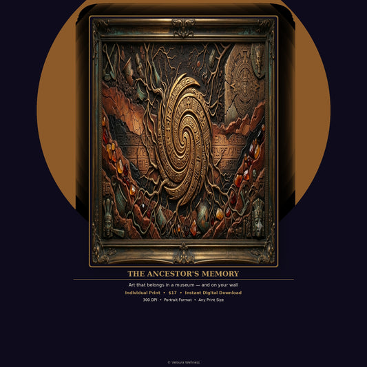 The Ancestor's Memory — Ancient Mythology  Wall Art Print | Digital Download